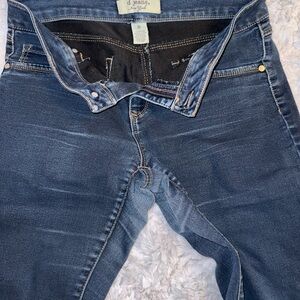 d. jeans Women's Skinny Dark Blue Stretch Denim Jeans